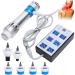 Shock wave therapy Devices Professional electromagnetic extracorporal shock shafs therapy device ED with 7 massage heads deep tissue muscle massage device for chronic pain relief
