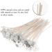 100pcs/lot Candle Wicks Coated with Natural Soy Wax - Low Smoke, Cotton Threads Woven with Paper - Candle DIY Supplies (8 inch) - Buy Online on GoSupps.com