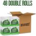 Seventh Generation 2-Ply Bathroom Tissue, 300 Sheets, 4 Count (12 Pack) | Eco-Friendly & Soft - Buy Online on GoSupps.com