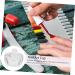 POPETPOP 3Pcs nail art crystal cup mini dappen dish dappen dish with lid powder glass dappen cup nail dipping dish glass jar with lids nail liquid cup washing dishes white manicure - Buy Online on GoSupps.com