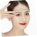 Angoily 100pcs Eyebrow Position Tattooing Three-point Positioning Measuring Make Creative - Buy Online on GoSupps.com