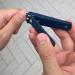 Navy Large Nail Clippers with Comfort Hold Design and Non-Slip Grip - Stainless Steel Toenail and Fingernail Cutter for Men and Women with Arthritis or Unsteady Hands - Buy Online on GoSupps.com