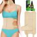 Casting oil pack organic rigid oil packs for the liver Washable Castor Oil Pack Kit Organic Castor Oil Pack with Adjustable Strap (Castor Oil Included) (Khaiki) Beige