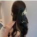 Large Butterfly Hair Claw Clip Set with Pearl Flower & Tassel - Non-Slip Hair Clamps for Styling (2pcs) - Buy Online on GoSupps.com