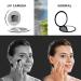 FENCHILIN Compact UV Mirror | 2X Magnification Double-Sided Illuminated Mirror | Built-in UV Camera | 4.3 Inch Foldable Travel Mirror - Buy Online on GoSupps.com