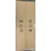 Wayluoung Dimmable LED Cloud Lamp | Modern 40cm Wood & Acrylic | 36W 3300LM | 3000K-6000K Remote Control | Perfect for Living Room Children's Room Kitchen & Home Office - Buy Online on GoSupps.com