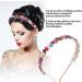 Buachoi Rhinestone Headband - Fashionable Pearl & Crystal Hair Accessories for Weddings Birthdays Parties | Colorful Women's Headdress - Buy Online on GoSupps.com