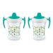 NUK Evolution Learner Cup 6+ Months 2 Pack 8 oz Each