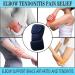 Adjustable Elbow Support Brace for Tendonitis, Golfers and Tennis Workouts - Pain Relief, Arthritis, Sports Injury Rehabilitation - Buy Online on GoSupps.com