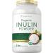 Organic Inulin Powder 48oz | Fiber Supplement from Jerusalem Artichoke | for Probiotic Health | Vegan, Vegetarian, Non-GMO, Gluten Free | by Carlyle