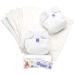 Bambino Mio Miosoft Reusable Nappy Set White Size 2 (9kg+)
