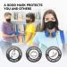 Keangs Face Masks 50 Pack - Soft & Comfortable Disposable Masks for Adults & Teens - Black 50 Count - Buy Online on GoSupps.com