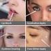 100pcs Disposable Lip Brushes with Container - Crystal Lip Applicators for Eyelash Extensions and Lipgloss - Black - Buy Online on GoSupps.com