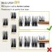72 Cluster Lashes D Curl | Natural DIY Eyelash Extensions | Soft Fluffy B&Q Lash Clusters | D-14 mm B 45 - UK-FD-B45-D-14 - Buy Online on GoSupps.com
