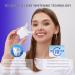 Teeth Whitening Kit for Sensitive Teeth LED Light Tray & Organic Gel 5-Piece Set for a Gleaming Smile - Buy Online on GoSupps.com