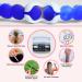 PRO Hair Tie - Easy-Release Clasp - Secure Hold - No Damage - Active Lifestyle - Glow Pack of 8 - Buy Online on GoSupps.com
