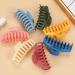 MINYOO 12 Colors Large Hair Claw Clips for Women - 4.33 Inch Matte Clips for Long Thick Hair - Women's Gift - Yellow Orange Blue Navy White Green - 11x4.5x2.16 Inch - Buy Online on GoSupps.com