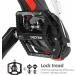 Black MZYRH MTB Mountain Bike Pedals with Cleats - Dual Function SPD Compatible, Sealed Clipless Aluminum, 3 Bearings - 9/16 Platform - Buy Online on GoSupps.com
