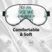 Adjustable Double-Sided Sleep Mask | Not All Who Wander Are Lost | Soft Eye Covers for Perfect Shading & Reduced Eye Edema - International Shipping Available - Buy Online on GoSupps.com