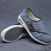 Men's Wide Fit Memory Foam Diabetic Slippers - Blue, Size 12 | Orthopedic Shoes for Edema, Arthritis, Swollen Feet - Buy Online on GoSupps.com