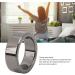 Jeanoko Smart Ring Fitness Monitor | Lightweight Activity Tracker & Body Temperature Heart Rate Monitor for Men - Stainless Steel - Buy Online on GoSupps.com