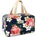 Cultural bag Women's cultural bags Big women cultural bags. Veavier women's cosmetics bag Travel make-up bag Waterproof portable cosmetic bag (large rose)