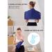 Large Reusable Gel Ice Pack Wrap for Injuries - Cold Therapy for Back, Neck, Knee, Shoulder & Ankle - 13x21 - Navy - Buy Online on GoSupps.com