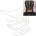 Hip Hop Punk Style Hair Braid Chain Dreadlocks Hair Chains DIY Hair Decoration Accessories for Women and Girls Hip Hop Party Halloween Nightclub - Buy Online on GoSupps.com