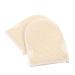 JEWEDECO 2pcs Cotton Linen Bath Towel Body Scruber Bath Sponge Bath Loofah Body Exfoliating Glove Body Scrub Glove Bathing Scrubber Pads Bath Exfoliating Gloves Shower Scrubber Bath Gloves