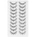 SONAFEEL Manga Lashes | Anime & Cosplay Eyelashes | 13mm Soft Wispy Spiky Lashes | 10 Pairs Clear Band | Korean Japanese Style - Buy Online on GoSupps.com