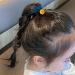 Hair Rope for Girls | Women's Pompom Colorful Hair Ties | Fashion Hair Rope Furry Ball Hair Ties for Daughter Sister Friends Wife Family turmeric - Buy Online on GoSupps.com