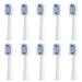 10er Meruyoo replacement brushes compatible with oral-b pulsonic insert brushes replacement brushes for daily cleaning installation method watch videos