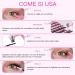 Syloripha Cluster Lashes Individual Lashes D Curl Professional Lash Extension DIY False Eyelashes Fluffy Soft - Buy Online on GoSupps.com