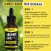 Organic Hemp Oil 9,000,000mg - Natural Drops with Vitamins B, C, E, Omega 3, 6, 9 - Buy Online on GoSupps.com