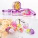 100 PCS Clear 3ml Mini Cream Cans with Screw Caps Spatulas & Stickers for Cosmetics Lotion Nail Art & Lip Balm International Shipping Available - Buy Online on GoSupps.com