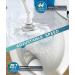 SCARSON Electric Spin Scrubber with Ergonomic Handle and 2 Speed Settings - Ideal for Bathroom Cleaning - Includes 5 Replaceable Brush Heads (White) - Buy Online on GoSupps.com