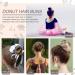 7pcs MORGLES Donut Hair Bun Maker Set - Dark Brown | Includes 5 Elastic Bands & 20 Hair Pins - Buy Online on GoSupps.com