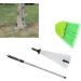 XHTLLO Retractable Leaf Rake Broom Set Stainless Steel Garden Hand Tool for Lawn Removal Adjustable Yard Cleaning Kit for Fallen Leaves - Buy Online on GoSupps.com