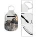 FKELYI Cute Cow Print Hand Sanitizer Holder Keychain - Empty Travel Size Bottle for Liquid Lotion Toiletry - Buy Online on GoSupps.com