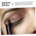 Baluue 10pcs Double Ended Eye Shadow Stick Eyeshadow Sponge Makeup Applicator Beauty Sponges Plastic Black - Buy Online on GoSupps.com
