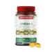 SUPERDIET - OMEGA 3 - DHA - EPA - Heart function - Wild fish oil - Nutritherapy - Packaged in France - 45 capsules