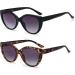 GrinderPUNCH Women's Bifocal Reading Sunglasses - 2 Pairs Vintage Cateye Sun Reader Glasses (2.50x - Buy Online on GoSupps.com