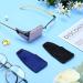 3-Piece Silk Eye Patch Set for Glasses | Protective Glasses Patch for Adults & Kids | Pink, Navy Blue, Black - Buy Online on GoSupps.com