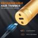 Zero Gapped Cordless Hair Clippers for Men - T-Blade Trimmer and Shaver Grooming Kit in Gold - Buy Online on GoSupps.com