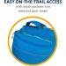 Luffwear Approach Pack - Portable Pet Hiking & Camping Accessory | Blue Dusk XS - Integrated Dishes & Bags for Easy Outdoor Adventures - Buy Online on GoSupps.com