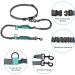 Nova Tree Hands Free Dog Leash with Adjustable Waist Strap-Dual Bungee & Handle Design - Perfect for Running Jogging Walking(Green) - Buy Online on GoSupps.com