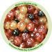 Natural Health 4 Life Cake Baking Ingredients Mixed Natural Colour Glace Cherries 450 g in Recyclable Tub (1 Tub) 450g - Buy Online on GoSupps.com