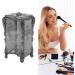 Makeup Cotton Holder Rose Flower ABS Practical Storage Box Large Capacity for Home (Transparent Grey) - Buy Online on GoSupps.com