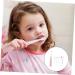 Coolhiya Electric Toothbrush for Children - 1 Pack Pink | Camping & Cleaning Brush | USB Rechargeable Kids Toothbrush - Buy Online on GoSupps.com