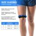 SupreGear Adjustable IT Band Compression Wrap for Knee Thigh Hip - Support for ITB Syndrome, Patellar Tendonitis, Osgood Schlatters - Women Men Stabilizer Brace (Black) - Buy Online on GoSupps.com